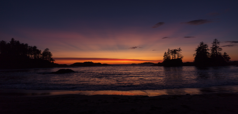 Sunset in the San Juan Islands
